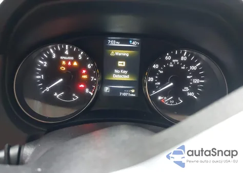 2017 Nissan Rogue Sv z USA, uszkodzony, nr VIN KNMAT2MT9HP507347